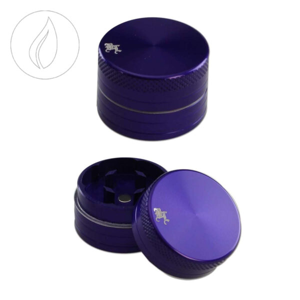 Black Leaf Mini Grinder 2-teilig Aubergine