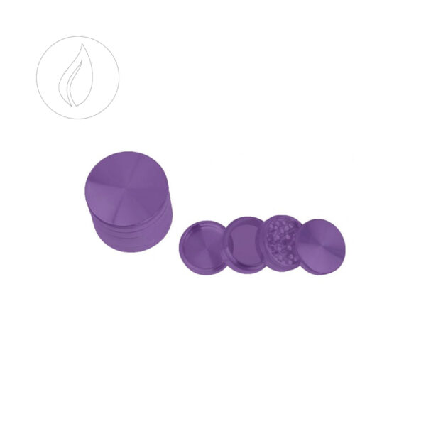 CNC Grinder Purple 4-Teilig