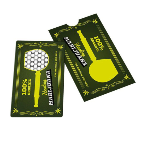 Grinder Card - Marijuana