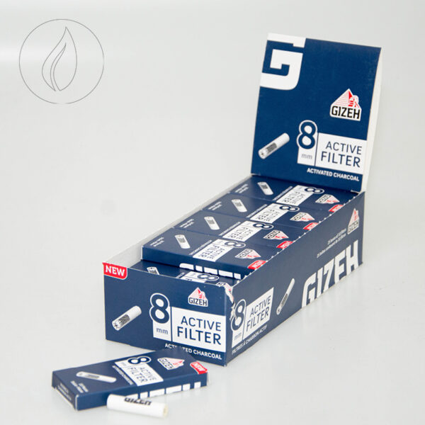 GIZEH Active Filter 8mm Box 25 x 10 Stk